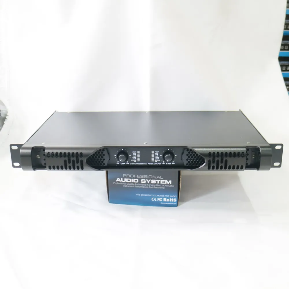 

MiCWL 2 Way 8000W High Power Digital Amplifier 2 Output Audio AMP Drive For 4Ohm 8ohm Stage Subwoofer Speaker Woofer CLASS-D 1U