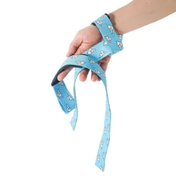 Cloud Blue Anime Wrist Wraps Gym Support sollevamento pesi comoda protezione flessibile Powerlifting supporto per sollevamento pesi