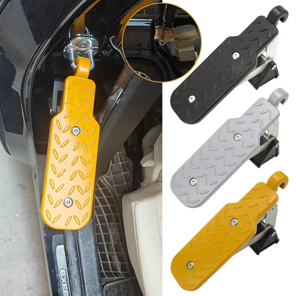 

Автомобильная подножка, универсальная, с максимальным набором функций, для внедорожников, багажника, вспомогательная лестница для подъема на дверь.