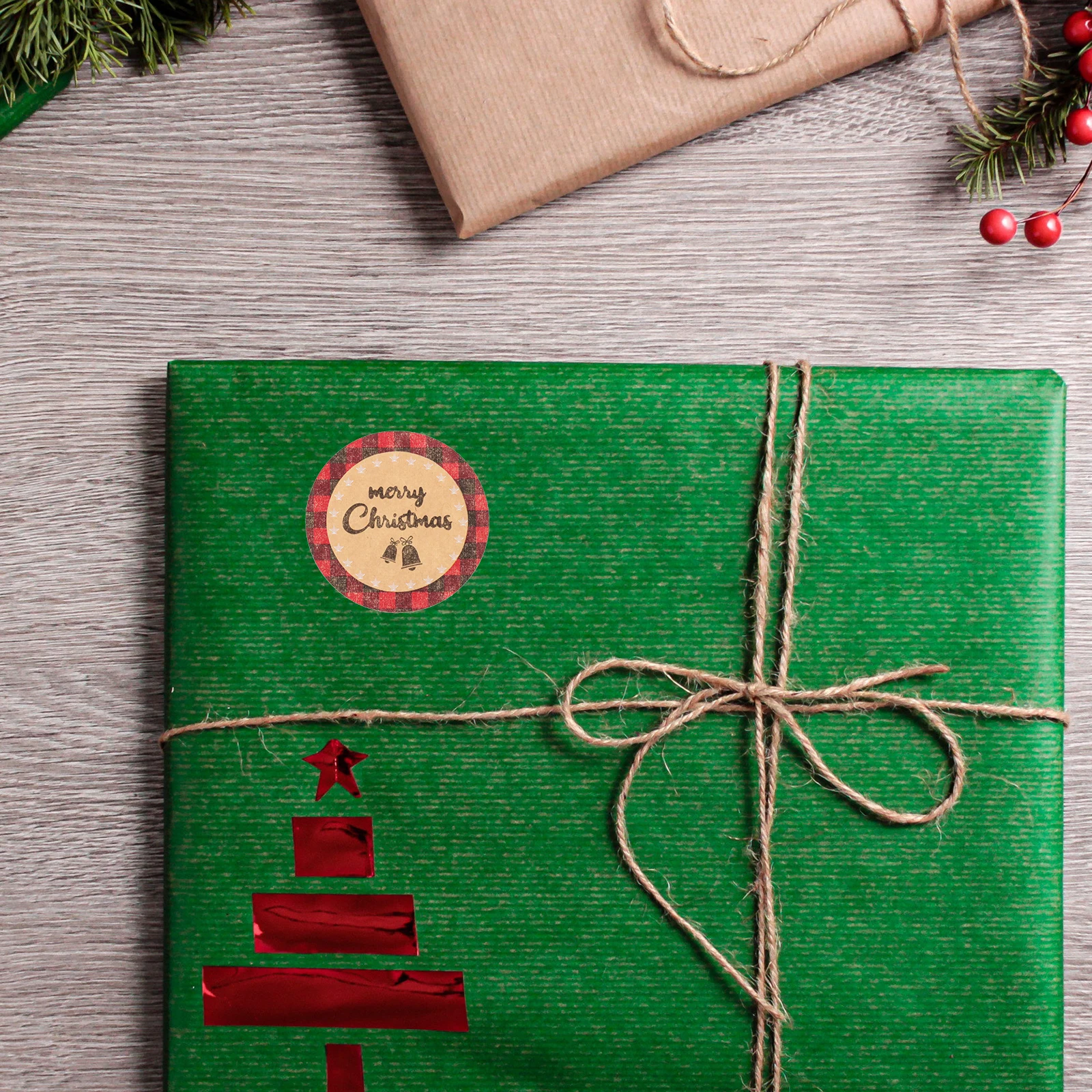 Seal Label Sticker Stickers Christmas Decor Holidays Presents Envelope Labels Gift Bag Sealing Decal