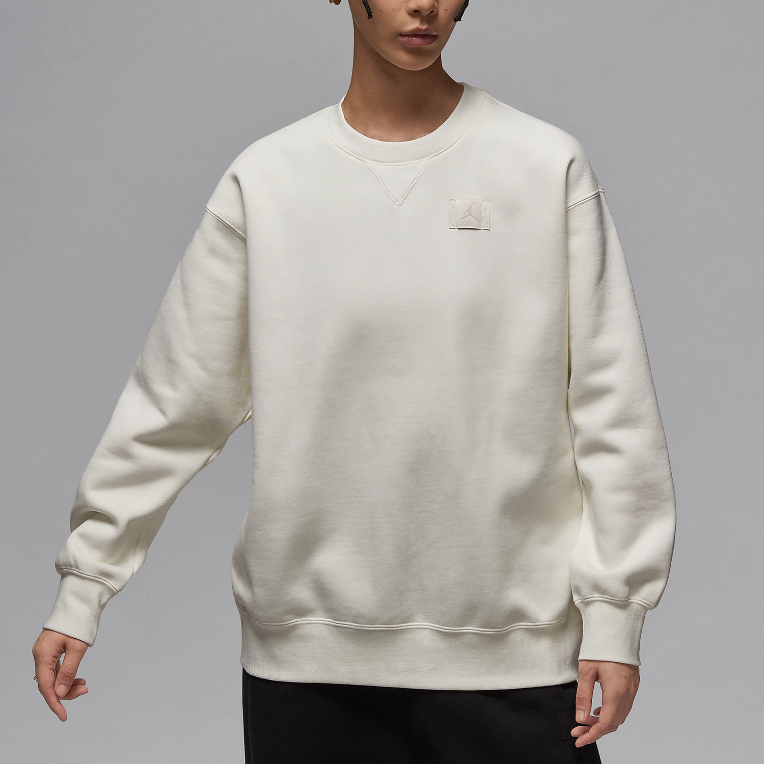 

Nike genuine genuine JORDAN Women's Fleece Round Neck Simple Sportswear FV7054-133