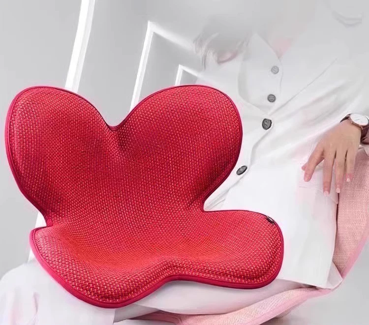 Japan petal cushion waist sedentary artifact office ergonomic chair cushion beautiful buttock correction sitting chair