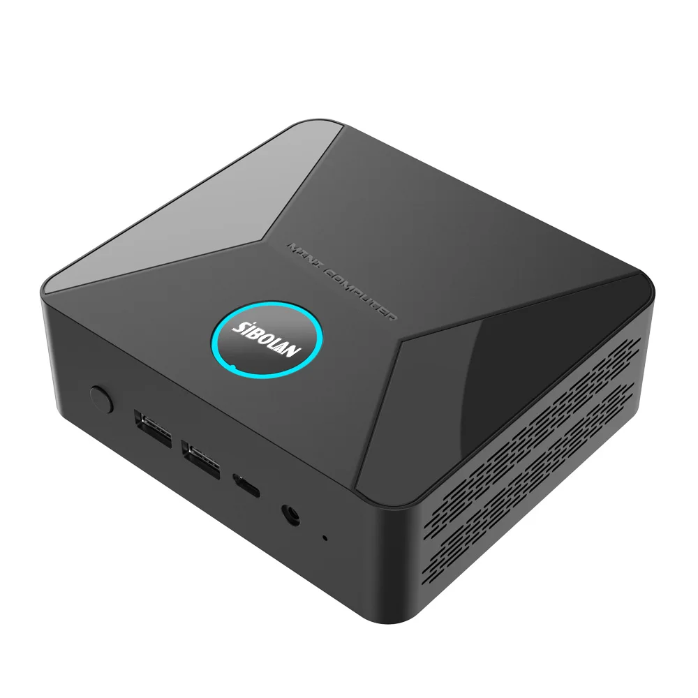 

SIBOLAN DLL600B Mini PC - Processor N6000 With 3.2GHz, 4 Cores, 4 Threads - Ideal For Business And Office Use