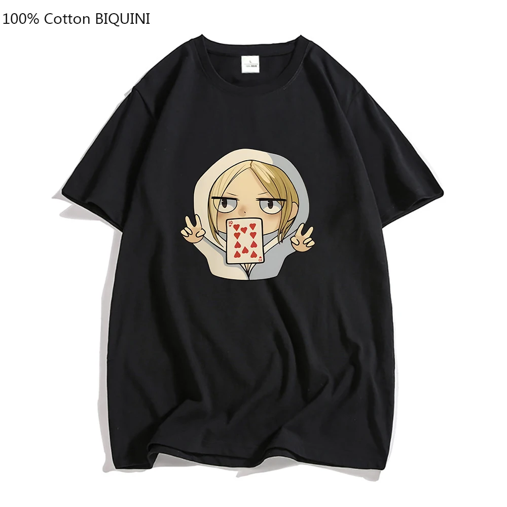 Alice In Borderland  Emblem Anime Tshirt for Men/women T Shirts Fashion 100% Cotton T-shirt Four Seasons Casual O-Neck Tee Shirt