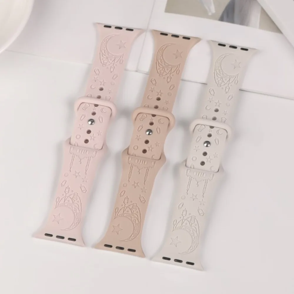 الأشرطة المحفورة ل سوار ساعة يد آبل 40 مللي متر 46 مللي متر 44 مللي متر 45 مللي متر 41 مللي متر 42 مللي متر 38 مللي متر 49 مللي متر كوريا سوار iwatch سلسلة 10 7 3 8 9 se الترا 2