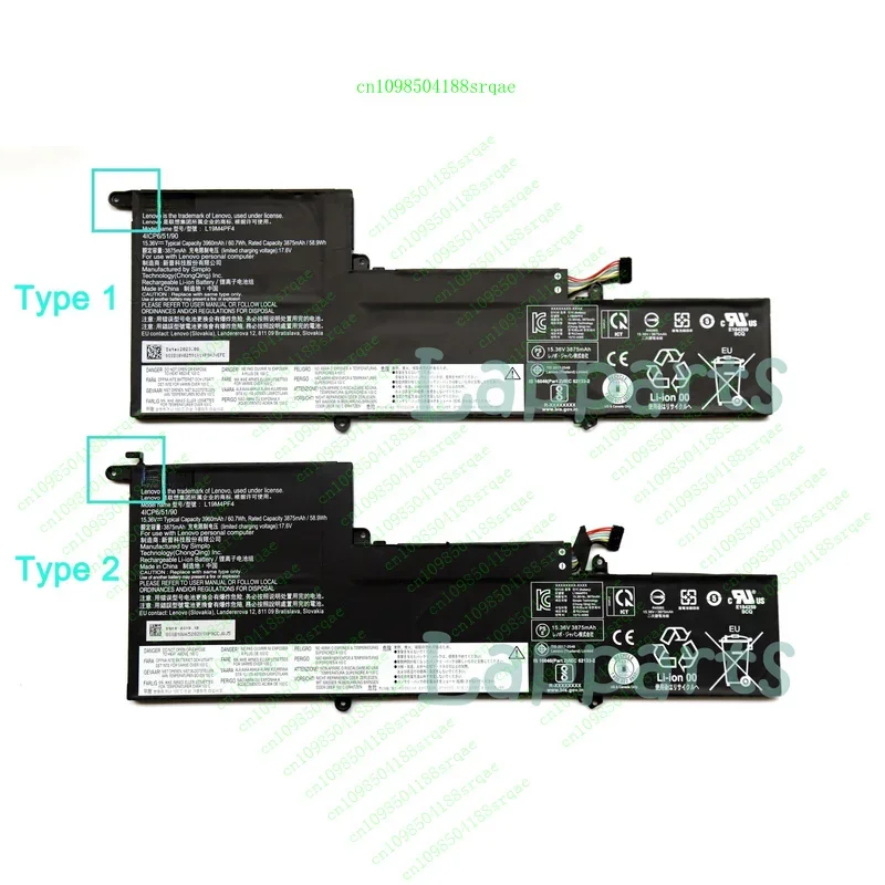 

Оригинальный аккумулятор l19c4pf4 l19m4pf4 l19d4pf4 для Lenovo Yoga 14s 14 оare S750-14"% тест"