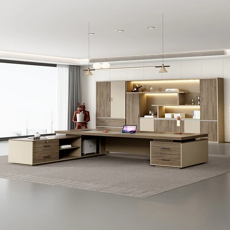 Room Desk Computer Offices Office Work Desks Multifunctional Reception Study Table Furniture Tables Modern Ufficio Corner Home