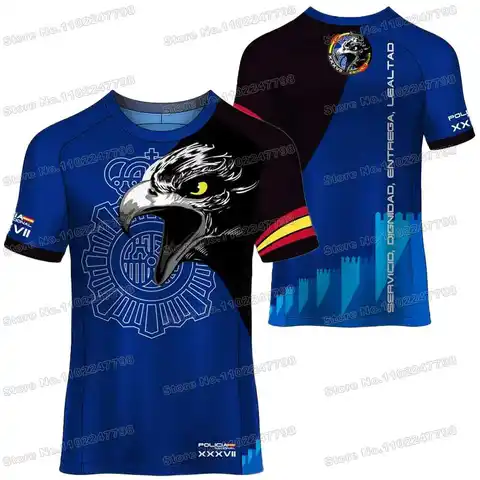 2025 स्पेनिश राष्ट्रीय CNP XXXVII टी शर्ट ईगल आउटडोर शर्ट कपड़े प्रशिक्षण टॉप फिटनेस जर्सी रनिंग स्पोर्ट्सवियर top 8 best sales सीएनपी - №6