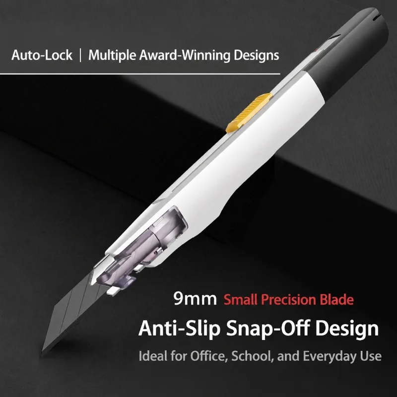 Mini 30 Degree Sharp Art Cutter, Stainless Steel Precision Paper Trimmer Wallpaper Craft Knife for Sticker Cutting DIY Handmade