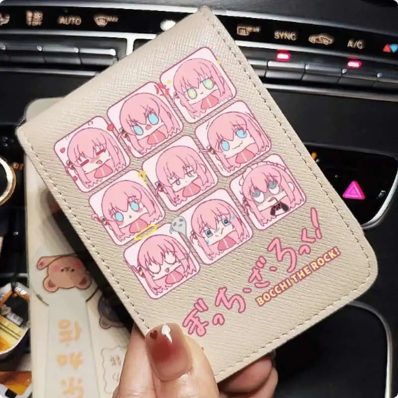 

Anime Gotoh Animeori Bocchi The Rock Fashion Wallet PU Purse Card Cash Holder Bag Cosplay Gift B1950 Anime