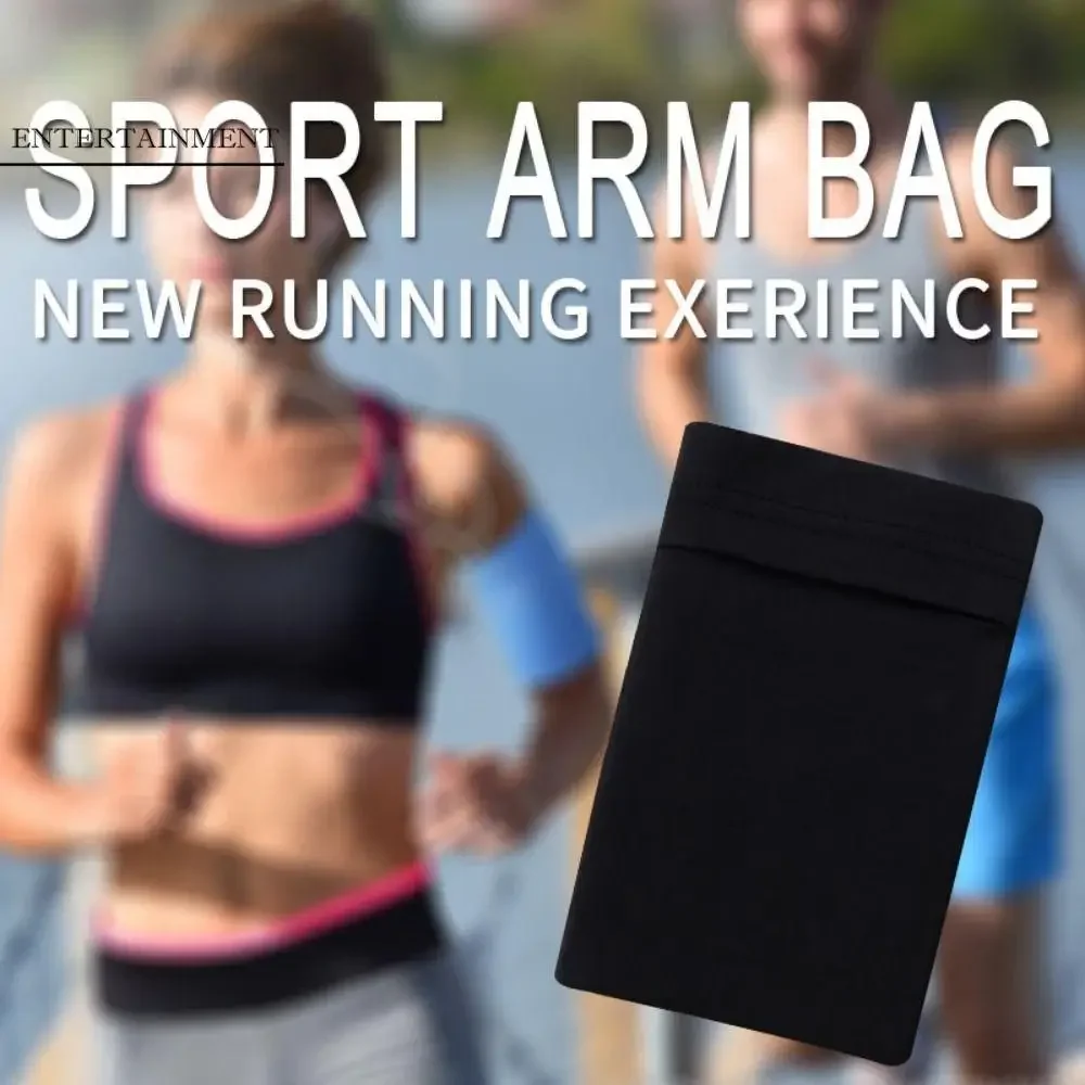 

Terylene Cell Phone Armbags Lightweight Universal Running Phone Holder Non-slip Portable Sports Pouch Band Night Run Jogging