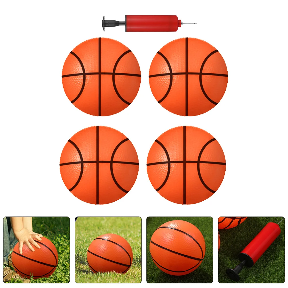 

Small Basketball Children Toys Kids PVC Basketballs Inflatable Childrens Drainage Children’s 10cm Plastic