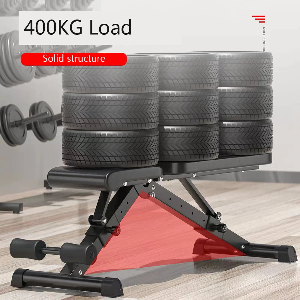 2025 Home Full-Body Exercise Workout Incline/Decline Bench Adjustable Folding Strength Training Bench Press - Efficient