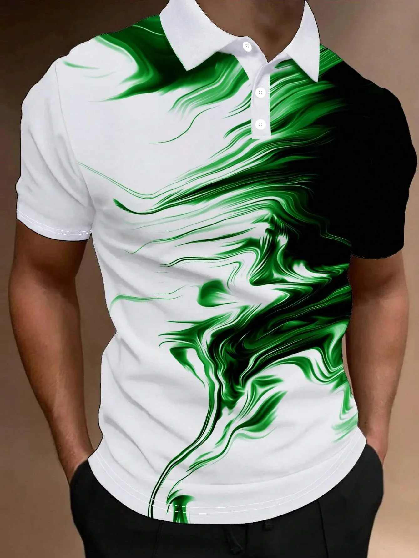 

Футболка с принтом «скаженное несказанное» в стиле Harajuku, с эффектом искажения цвета, с коротким рукавом, повседневная, с круглым вырезом, мужская, модная, с длинными рукавами.