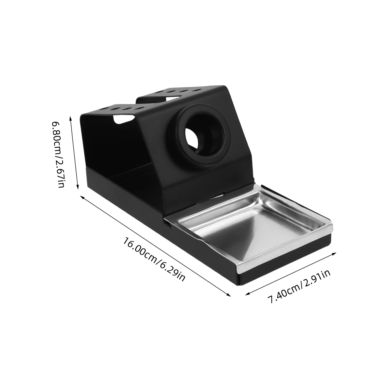 All Metal Soldering Iron Stand Durable Stable Holder Soldering Workstation for DIY Crafts Electronics Solder Stand