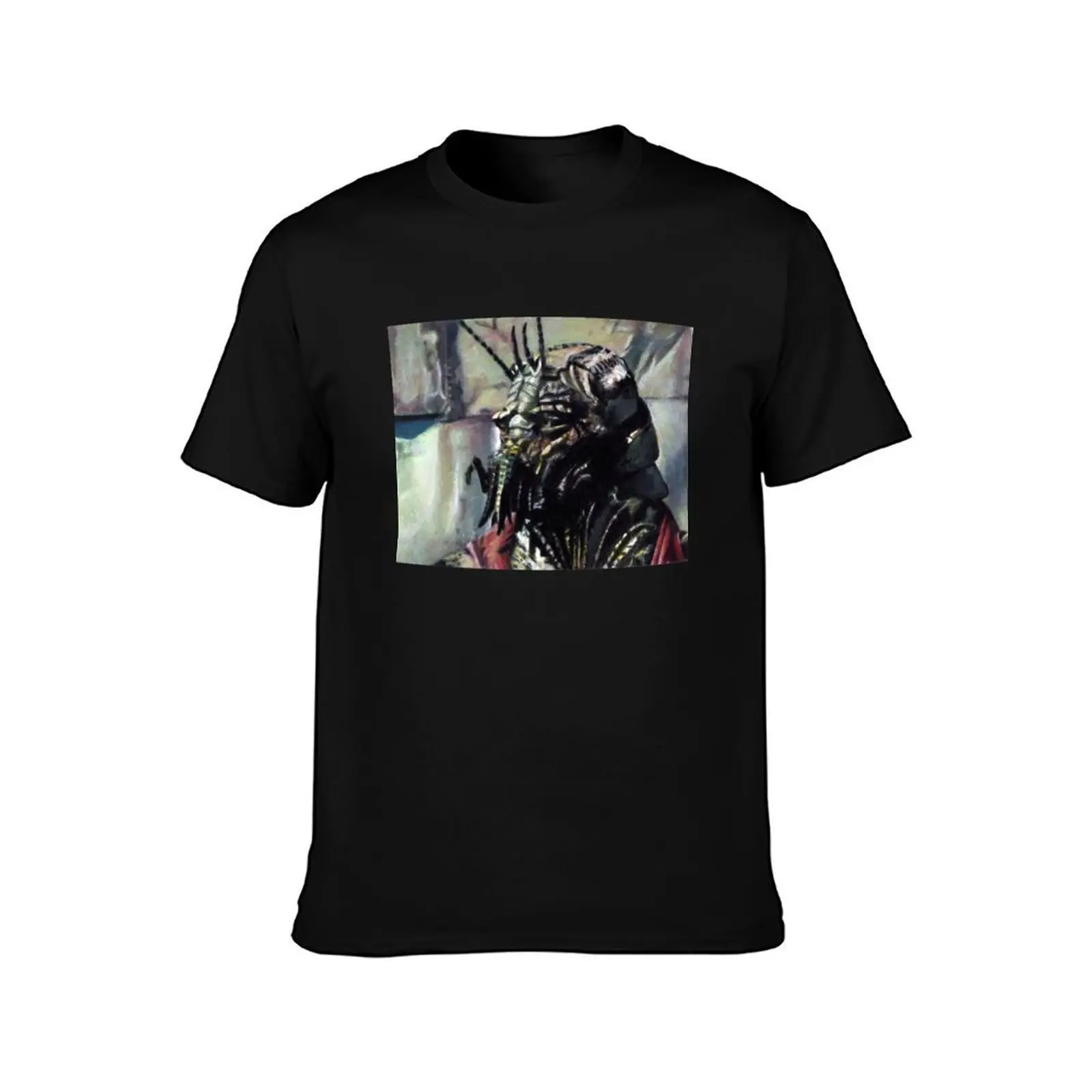 Christopher Johnson T-Shirt Summer Casual Cotton Tee Oversized Streetwear Tops Vintage Graphic Print Loose Fit Short Sleeve