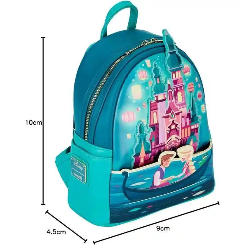 

Hot Back-To-School Season Loungefly Rapunzel Mini Travel Backpack Cute Cartoon Character Women'S Bag Student And Children'S Gift