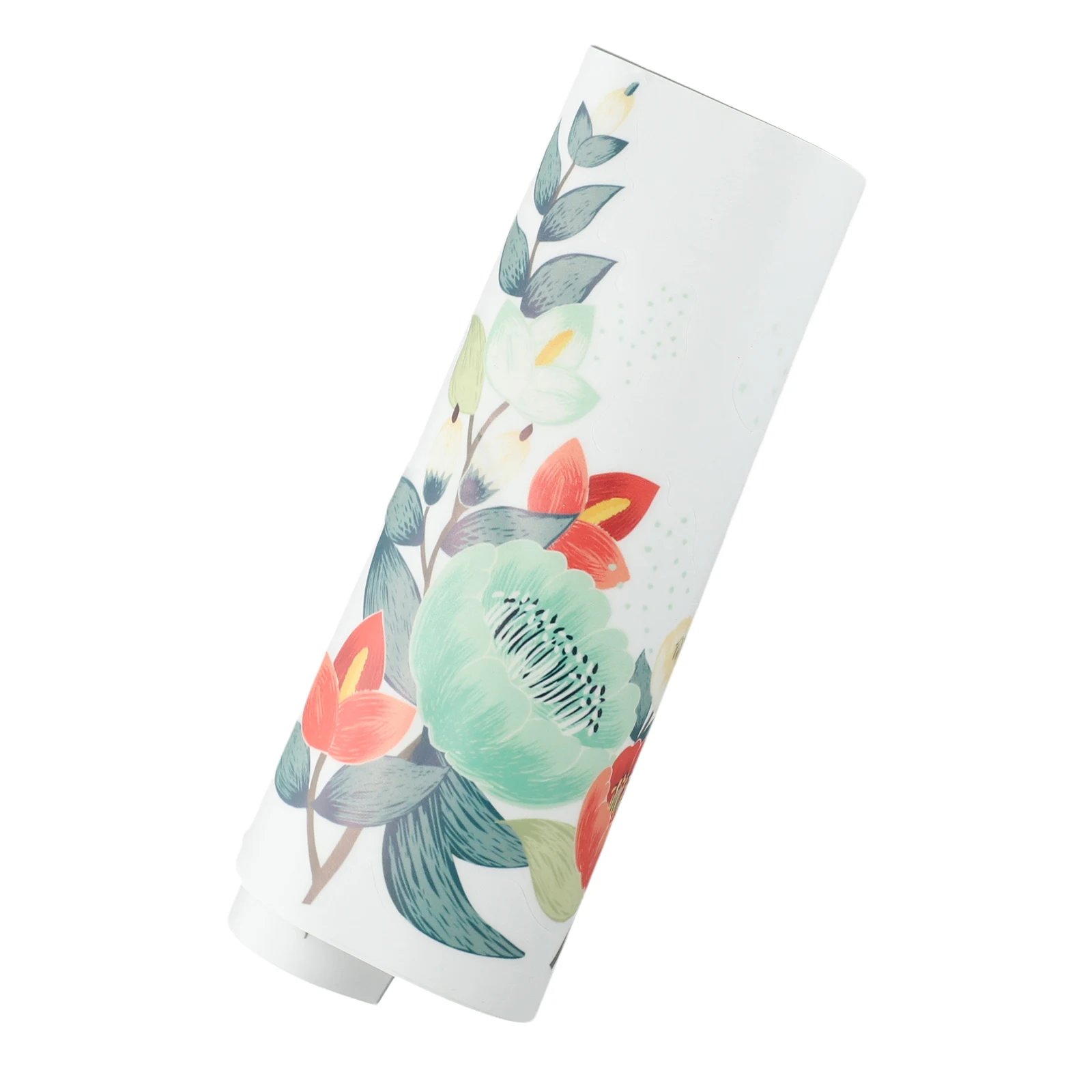 Glass Home Wall sticker Decorations Self-adhesive Waterproof Detachable 20*30CM PVC Flower Rattan Refrigerator High Quality