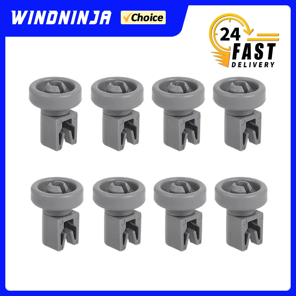 Rueda de cesta superior para lavavajillas, 8 Uds., para Aeg Electrolux Favorit Privileg Zanussi, rueda superior para lavavajillas, Kits de repuesto duraderos