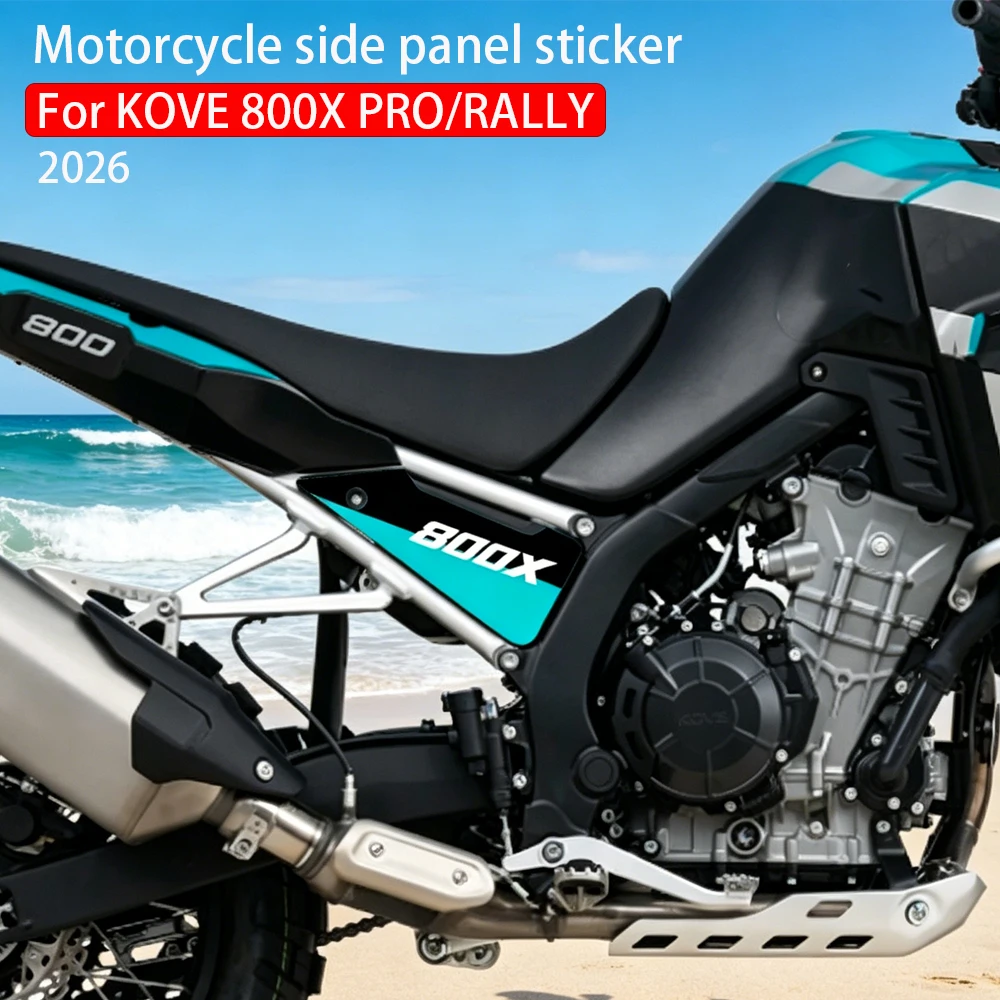 For KOVE 800X PRO / RALLY Motorcycle side panel Waterproof scratch resistant Decoration Sticker 800XRALLY/PRO 2026 Accessories