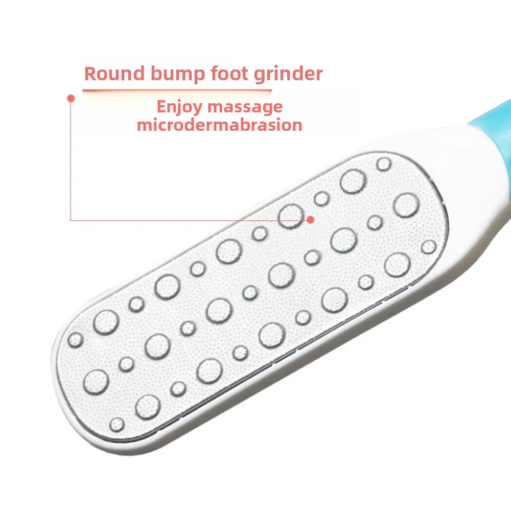 Ferramentas de pedicure doméstica arquivo de placa de pé de aço inoxidável 5 peças moagem pé pele calcanhar remover calos artefato raspador de pé