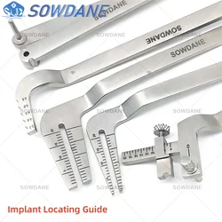 Dental Gauge Ruler Implant Locating Surgical Guide Positioning Locator Parallel Depth Extension Kit Autoclavable