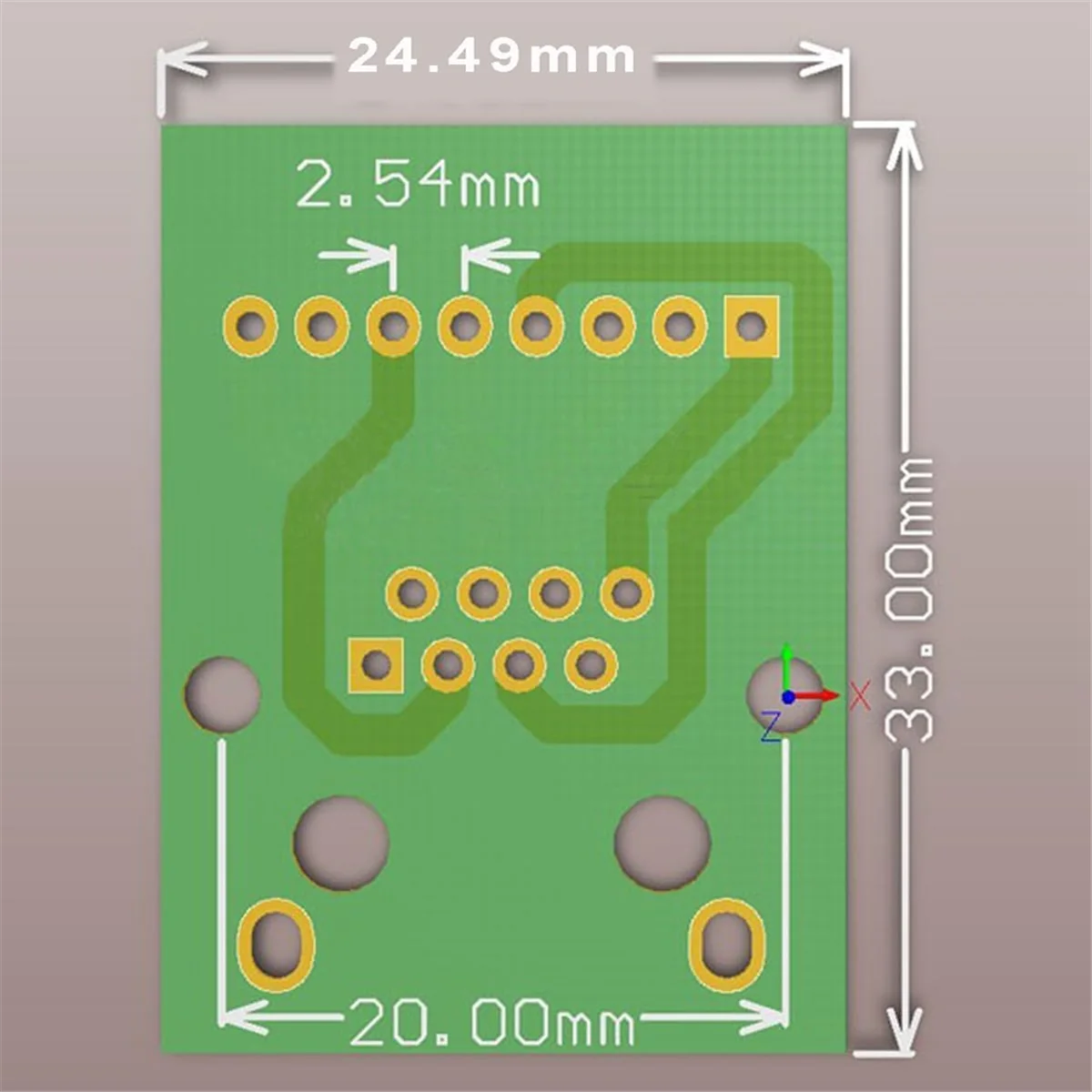 N11R- 4PCS RJ45 Ethernet Female Socket Connector Breakout Board,2.54mm Connector Board Shielded Network Adapter Terminal