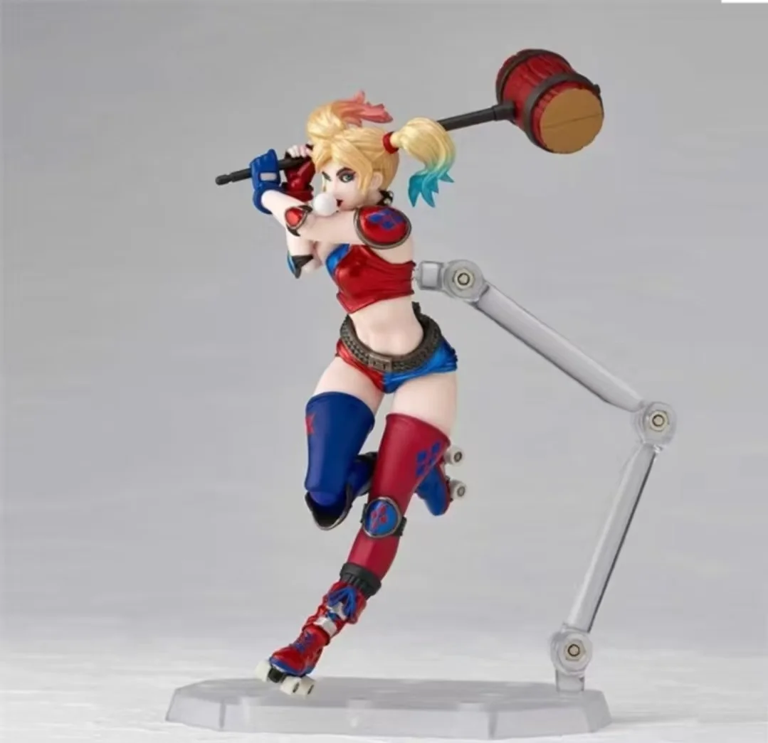 18cm Harley Quinn Action figur x spezielle Task Force Yamaguchi Stil Super Mobile Clown weibliche Puppe Modell Statue Spielzeug