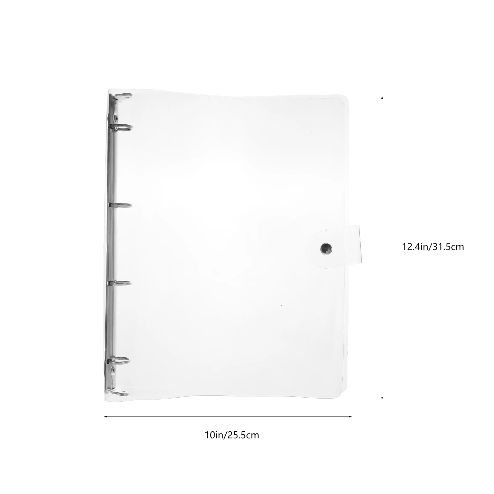 1 stks Transparante Hand Account Notebook Cover A4 Bindmiddel Shell Plastic Handleiding Map Kantoorbenodigdheden Leuke Bindmiddelen School Esthetische