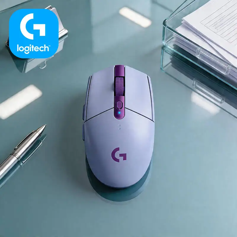 Logitech G305 Wireless LIGHTSPEED Mouse, 12000 DPI HERO, 6 Buttons, 250h Battery, 99g, PC Mac Compatible