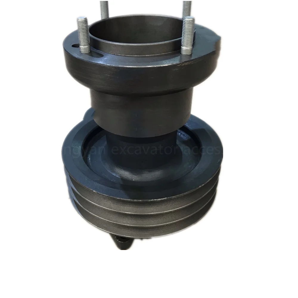 

For Excavator parts Hitachi ZAX450 470 490 650 small pulley bearing seat bracket 6WG1 engine fan seat connection bracket