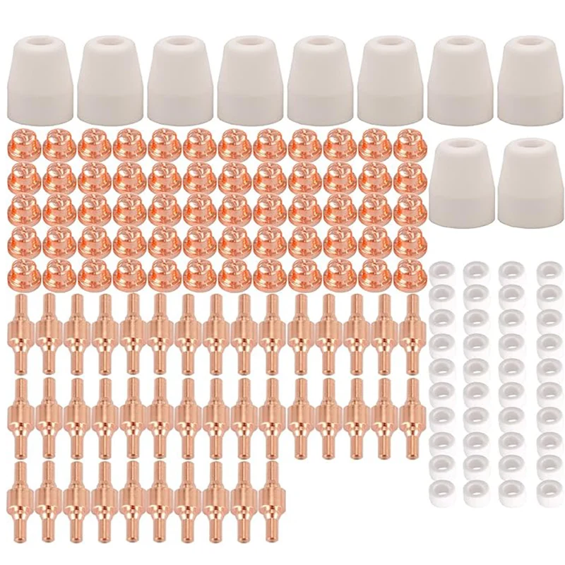 

150 шт. PT-31 сопла для воздушно-плазменной резки, расходные материалы для электродов для CUT-40 CUT-50D CT-312