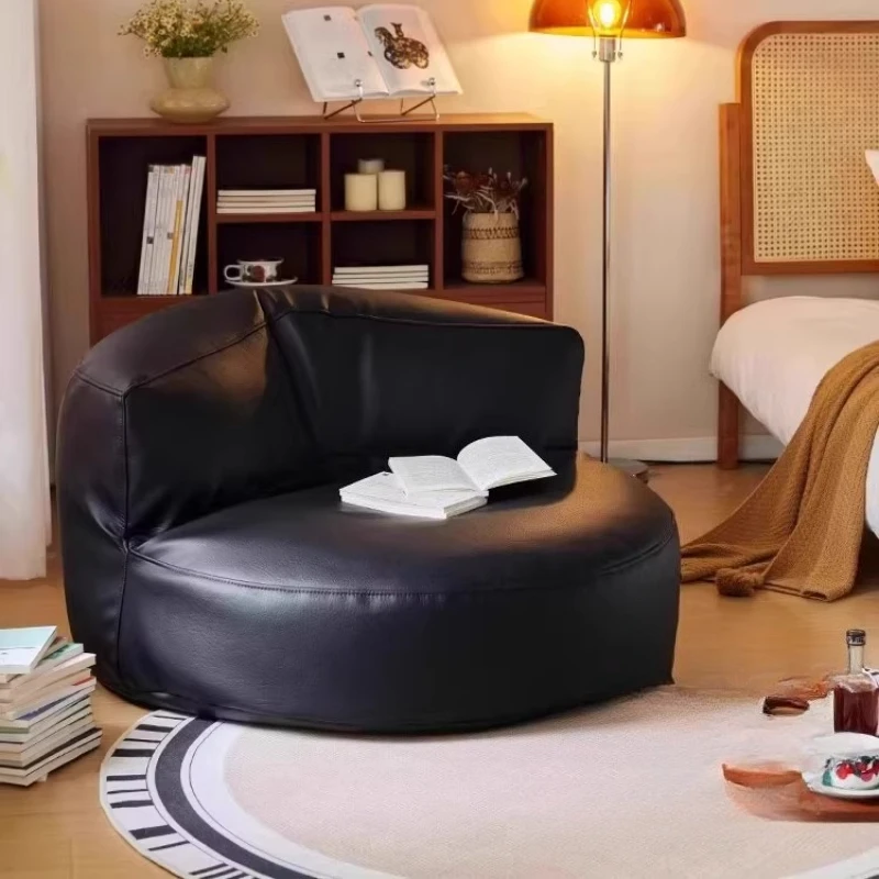 single Lazy beanbag sofa reclining sleeping tatami seat bean bag chair balcony back frameless banken woonkamer room furniture