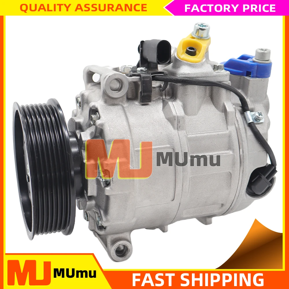 7SEU16C AC Air Conditioning Compressor For VW Passat Phaeton Touareg Audi Q7 SUV 3B0820803C 7P0820803E 7L6820803S 7L6820803D