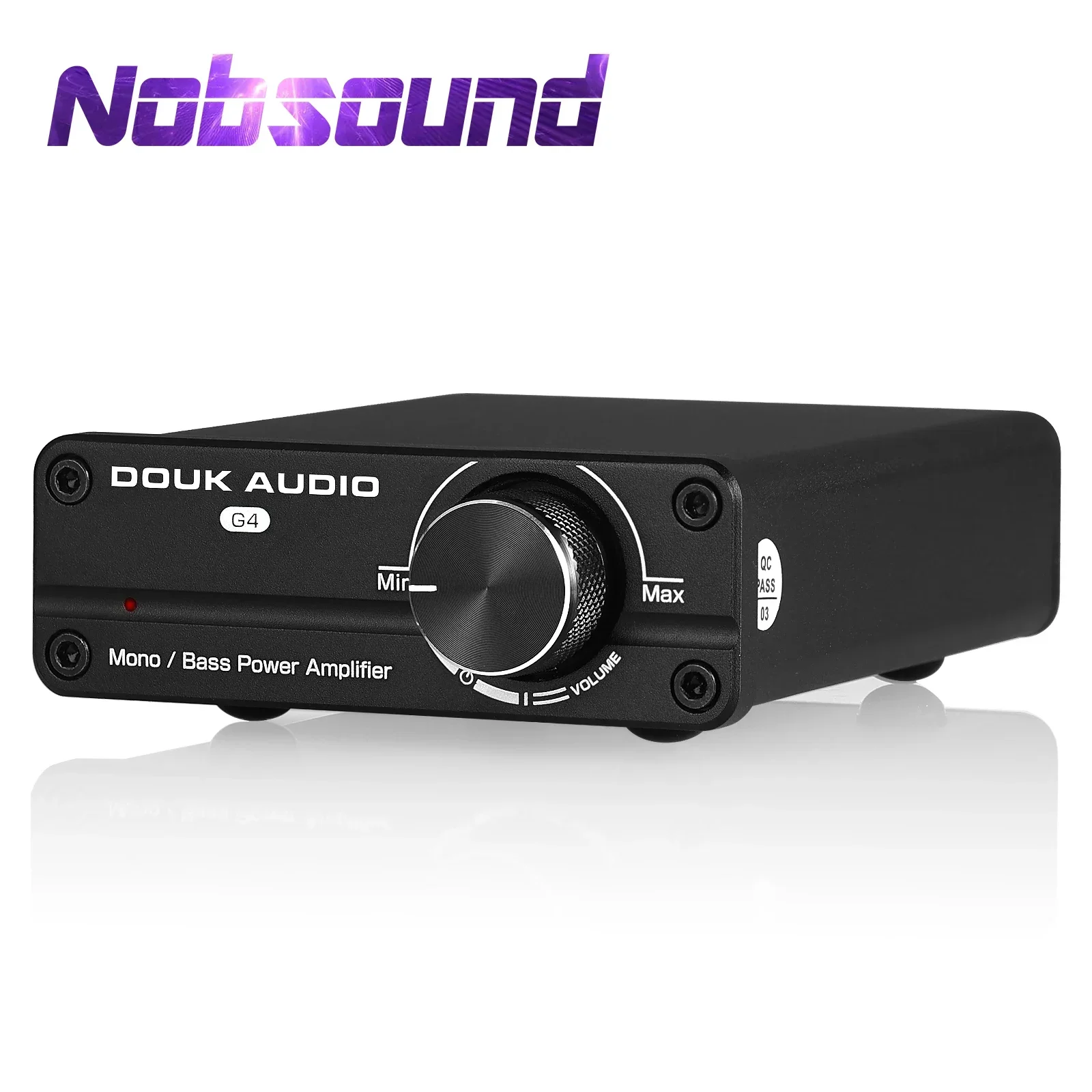 Nobsound-Mini Subwoofer/canal Mono de frecuencia completa, amplificador de potencia Digital TPA3116, HiFi integrado, Clase D, 100W