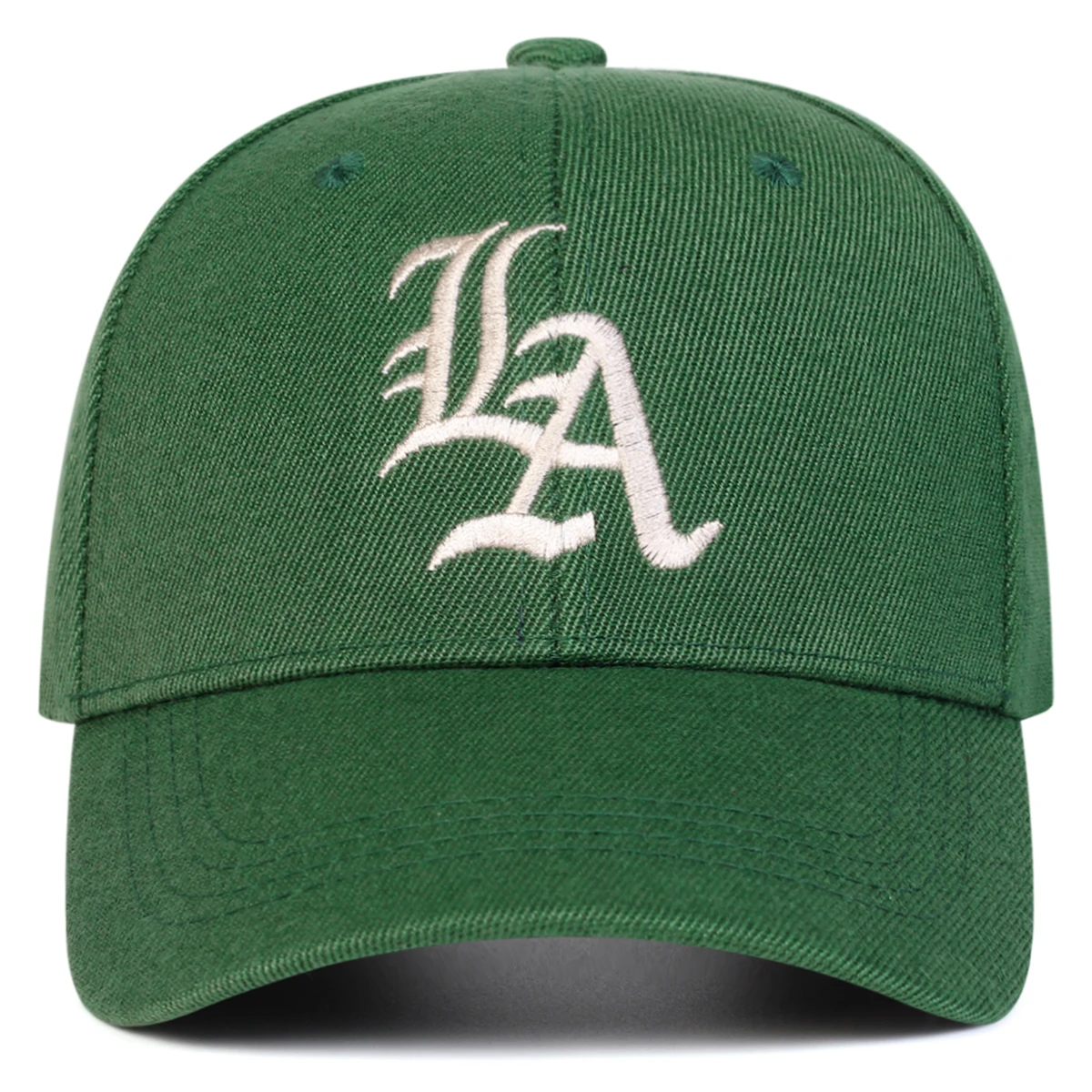 Unisex Gothic LA Embroidery Baseball Caps Spring Autumn Outdoor Adjustable Casual Hats Sunscreen Hat Sports Cap