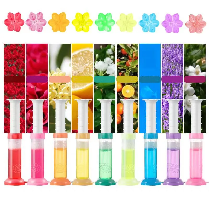 Upgrade Toilet Cleaner Gel Automatic Efficient Lasting Deodorant Air Freshener Disinfection Flower Detergent Bathroom Clean Tool