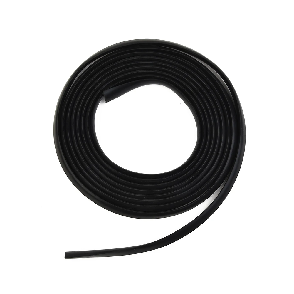 4m Length V Groove Car Door Seal Strip Rubber for Auto Side Casement Window Weatherproofing and Noise Reduction 15mm by 11mm