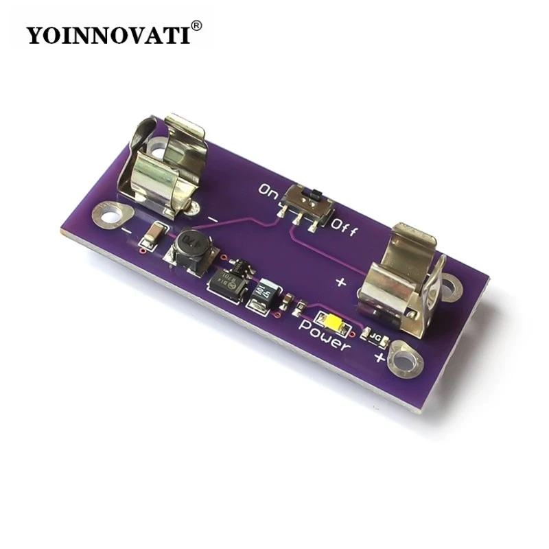 LilyPad Power Supply Module AAA Battery Step up to 5V Converter for arduino DIY Kit Power Boost Module