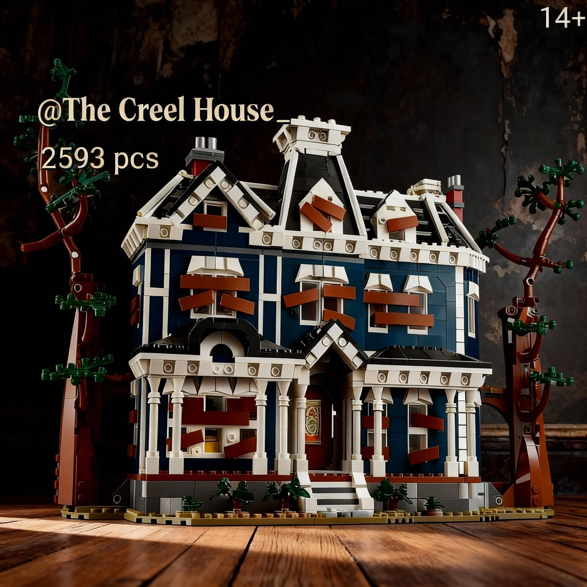 

NEW Hot Deals MOC Ideas Science TV Series Stranger Event Creel House Sets City Architecture 11370 Building Blocks Kid Toys Gifts