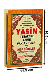 Compatibile con la linea a sei colori-libro Yasin della borsa okunushixlu turco
