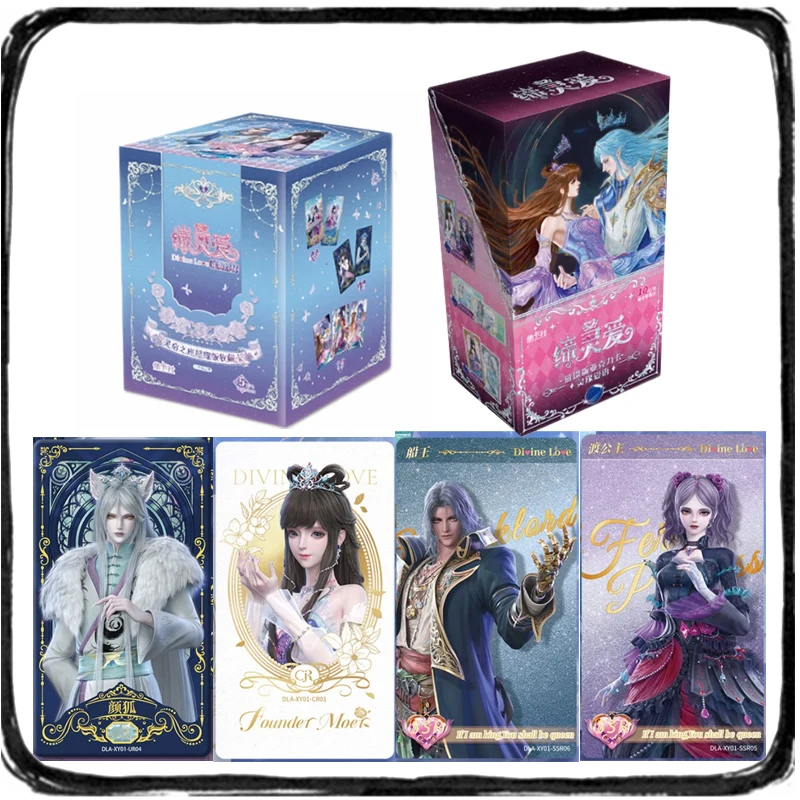

Original The Silent Water of Spiritual Love Card Lingqi Star Shine Edition Collection Card Children Holiday Birthday Gift Toy