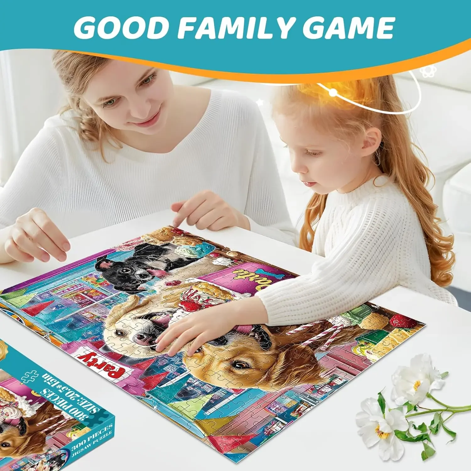 Puzzle in legno per festa di compleanno per cani 120/300/500/520/1000/1314 pezzi per puzzle camera da letto sala giochi soggiorno arredamento regalo di compleanno