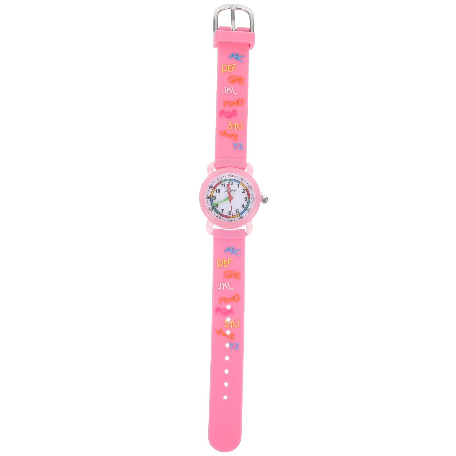 

Waterproof 's Watch Quartz for Cartoon Pattern Letter Fashion Pink Pupils