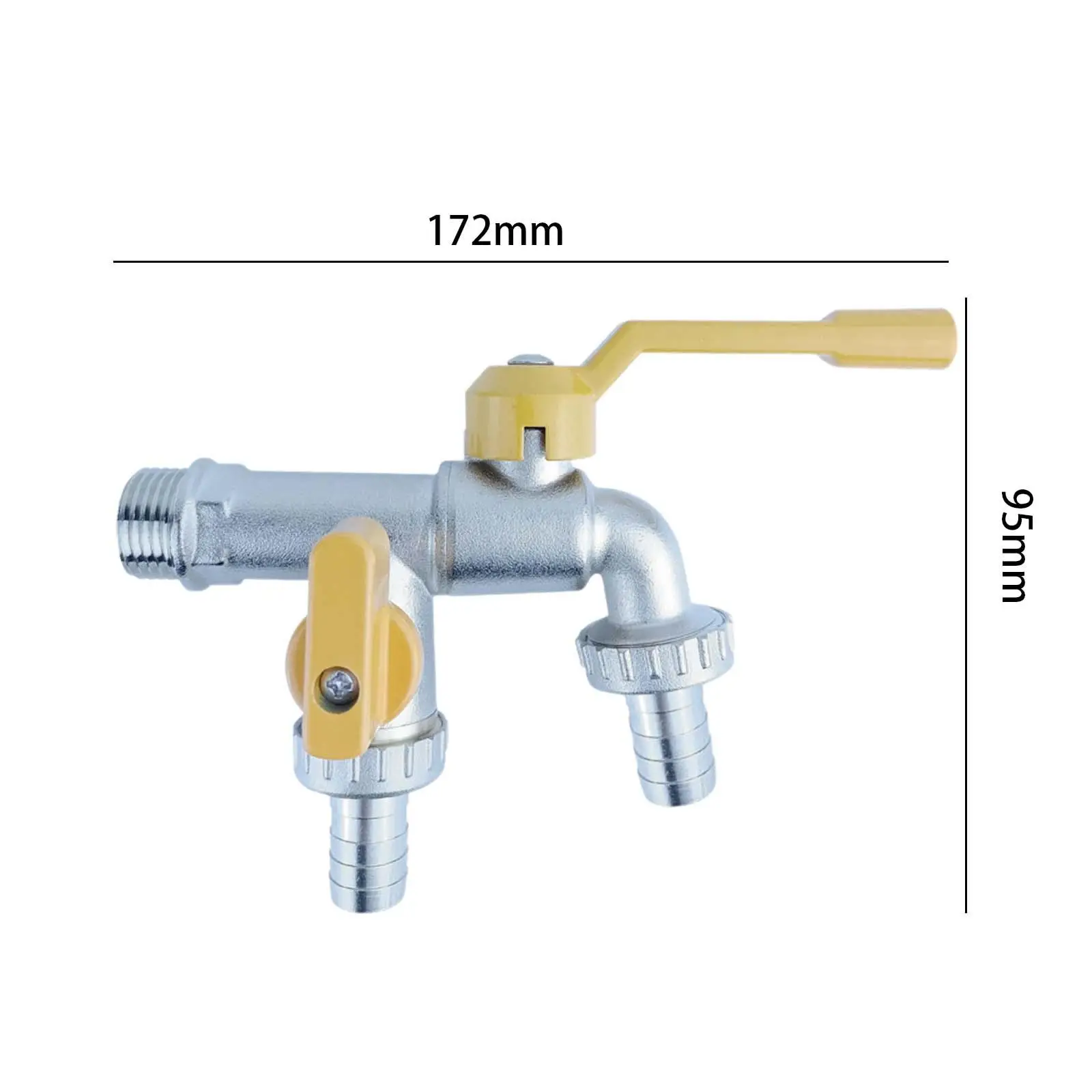 Tuyau d'Arrosage Usure 02/10/2018, Connecteur d'Extérieur, Machine à Laver, Robinet pour Maison, Pelouses, Hôtel, Cuisine