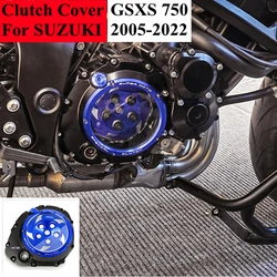 For Suzuki GSXS750 GSXS 750 2005-2022 Engine Clear Clutch Cover Protector Guard GSX-S GSX S 750 S750 GSX-S750 2020 2021 2022