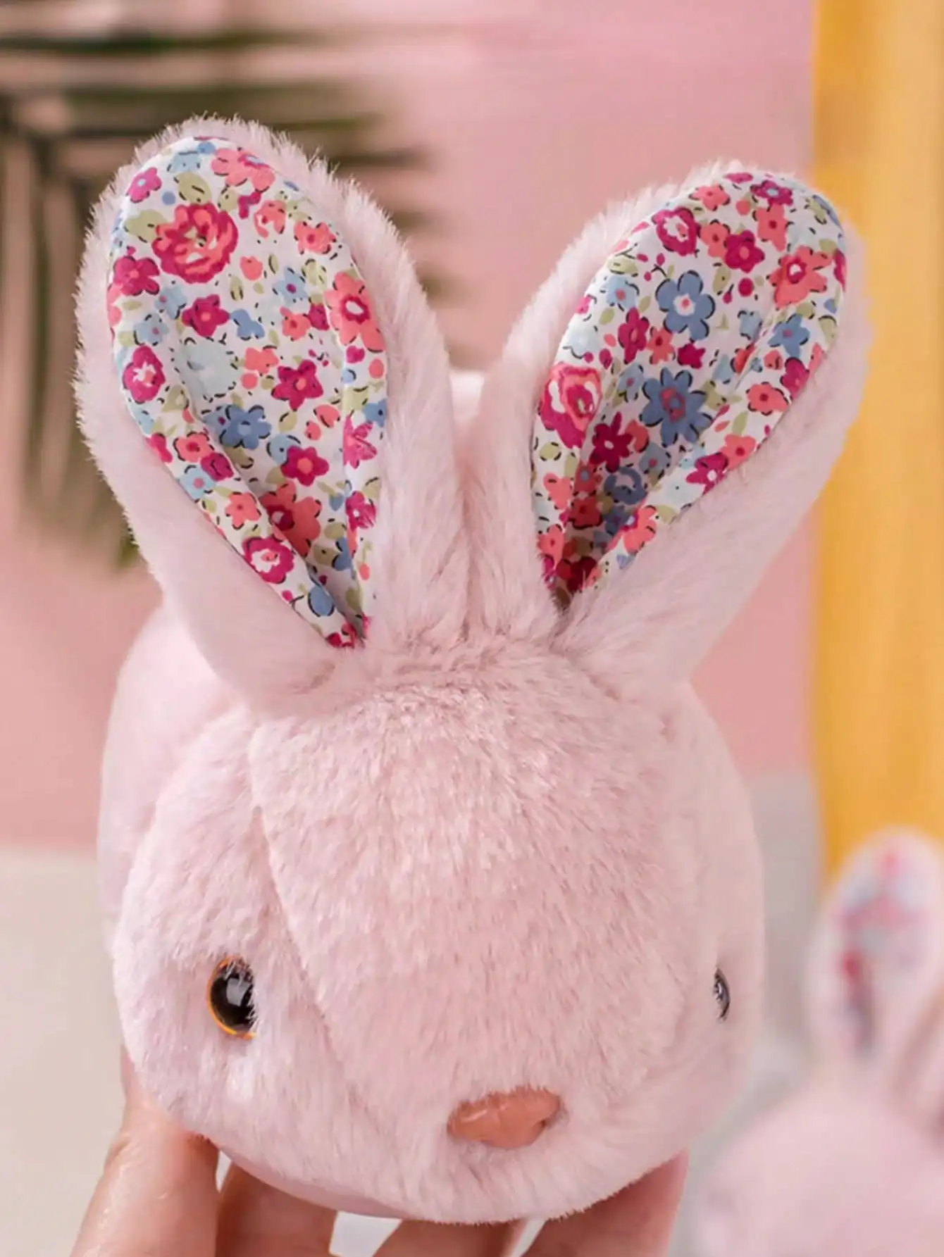 For Autumn and Winter, Girls and Boys Wear Rabbit Cotton Shoes for Warmth and Indoor Furry Slippers