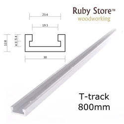 Nuovo binario a T in alluminio Standard da 800mm (31.5 pollici), binario/scanalatura per tavolo Router
