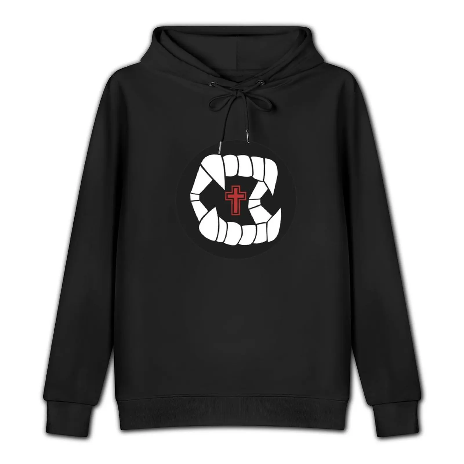 fake vampire teeth Pullover Hoodie autumn new products big size hoodie