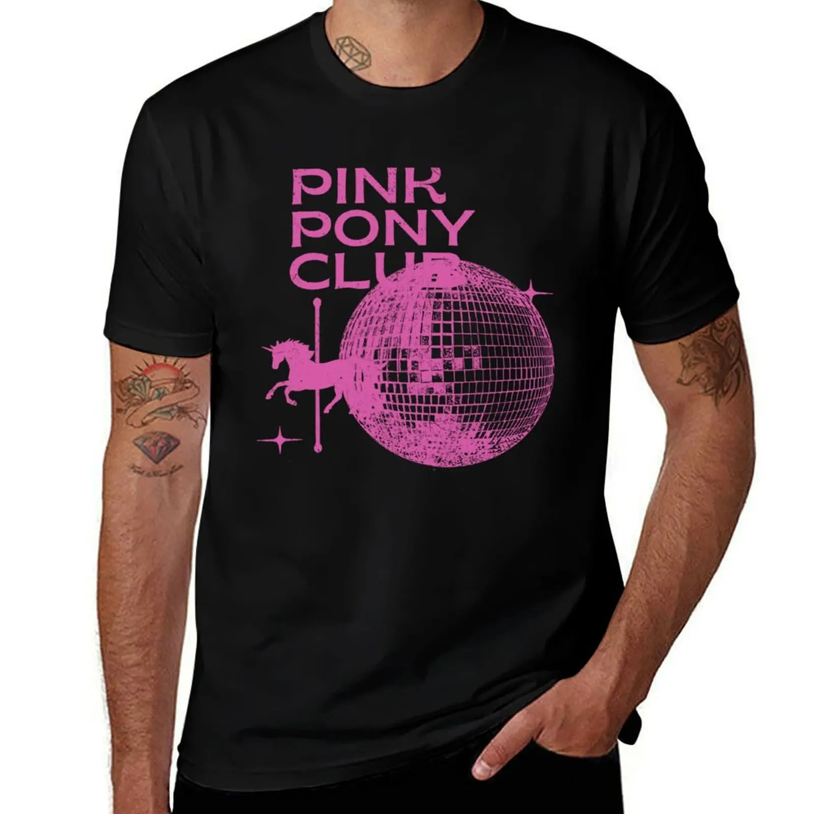 

Pink Pony Club Chappell Roan T-Shirt graphic tee shirt hippie clothes tshirts for men